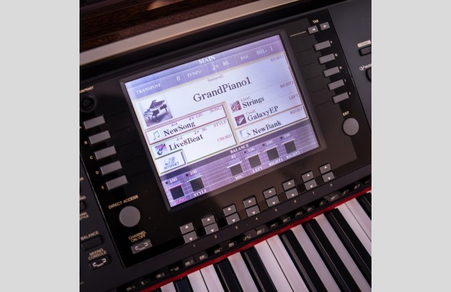 Used Yamaha CVP309 Polished Mahogany Digital Piano Complete Package (SN:GBRCLY01014) - Image 6